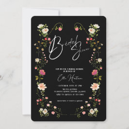 Convites Rustic Wildflower Bridal Bash