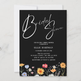 Convites Rustic Wildflower Bridal Bash