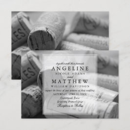 Convites Rustic Wine Themed Vineyard Weditation