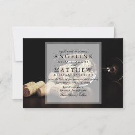 Convites Rustic Wine Themed Vineyard Weditation