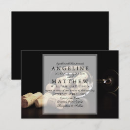 Convites Rustic Wine Themed Vineyard Weditation