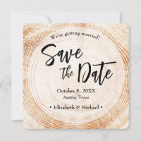 Rustic Wood Wedding Salve a data com o site Inv