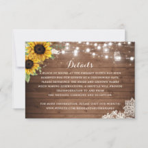 Rústico Girassol Madeira Palha Detalhes Inserir