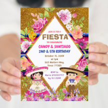 Sábado Combinado de Fiesta Sibling Mexicano