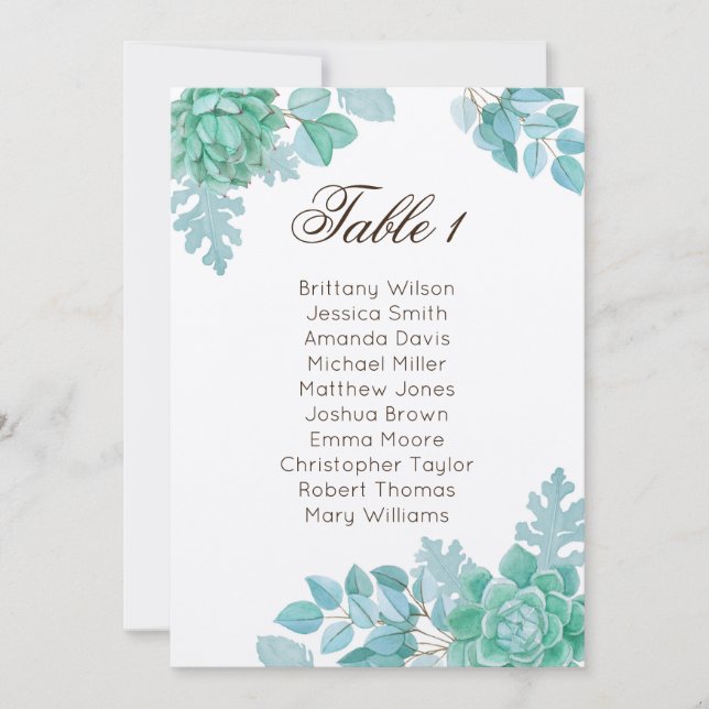 Convites Sábado de casamento bem sucedido. Cacto russo (Frente)