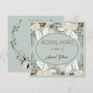 Convites Sabão Verde e Creme de Baunilha Banho