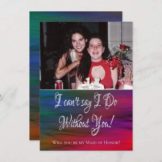 Convites Sabores Vibrantes | A Fotografia Não Pode Dizer Qu (Frente/Verso)