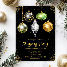 Convites Safari Print Ornaments Christmas Party