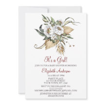 Safari Sahara Savanna Floral Chá de fraldas 