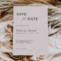 Sage Boho Wedding Save the Date Modelo