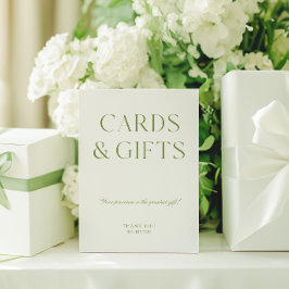 Convites Sage Green Cards & Gifts - Sinal de Casamento