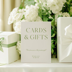 Convites Sage Green Cards & Gifts - Sinal de Casamento