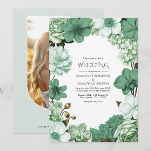 Convites Sage Silver, Eucalyptus Drift & Snowdrop Mint