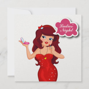 Convites Saída noturna das damas - SRF