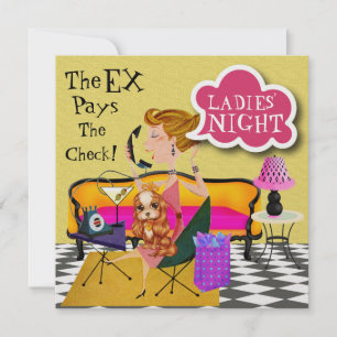 Convites Saída noturna das damas - SRF