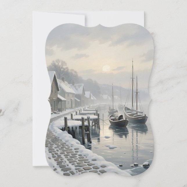 Convites salt air winter (Frente)