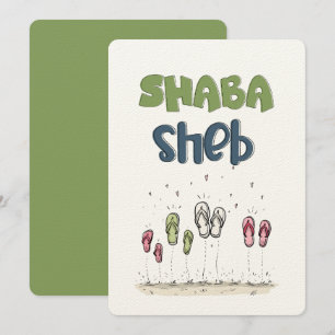 Convites Salta Para A Alegria Com Estes Flip-Flops ش ب ا ش 