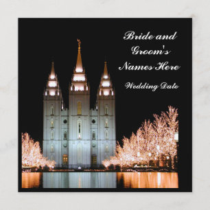 Convites SaltLakeTemple-ConviteParaRecepçãoCasamento