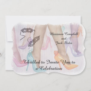 CONVITES SALTO ALTO LINDO PERSONALIZÁVEL