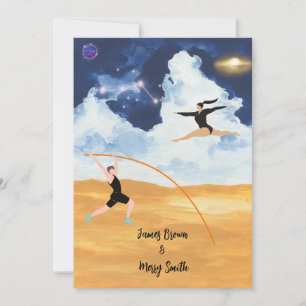 Convites Salto Eterno do Amor: Um Casamento Sindical de Bea