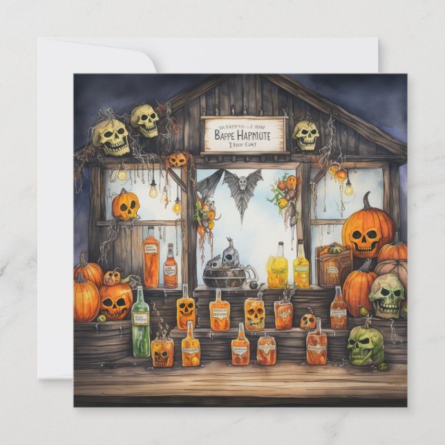 Convites 👻 🍺 "Saltos e Horas de Manobras" 🍺 👻 (Frente)