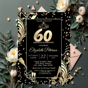 Convites Saltos Tiara Brilho Diamantes Espirais Aniversário