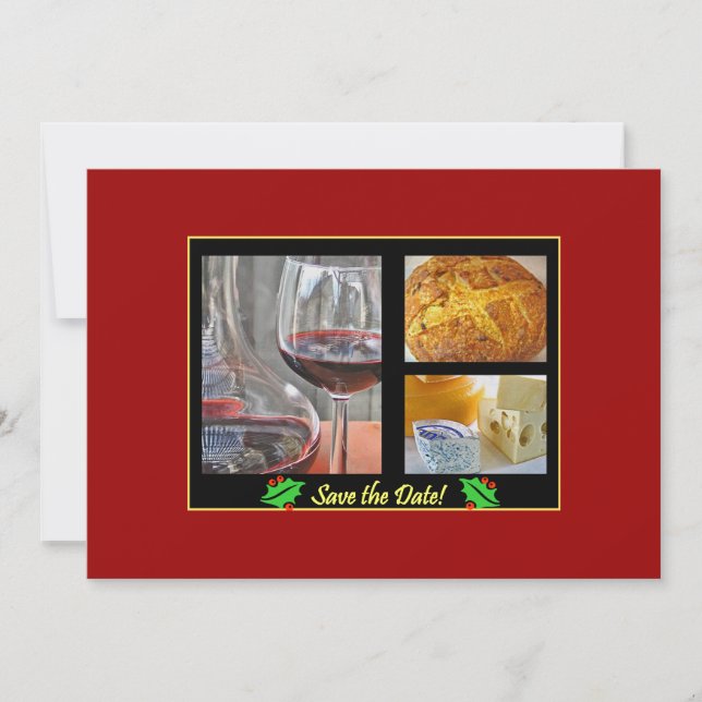 Convites Salvar a Data do Feriado (Frente)