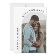 Salvar a Data Foto de Casamento com Arco