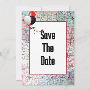 Convites Salvar a Festa de aniversário de Data