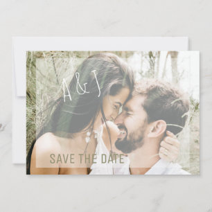 Convites Salvar data do casamento com foto Código QR do sit