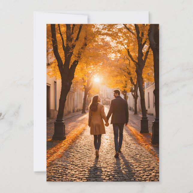 Convites salvar data do casamento de destino de viagem (Frente)