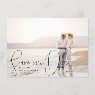 Convites Salvar nossas linhas refinadas data roteiro liso