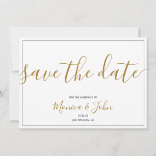 Convites Salvar o Cartão-postal de aviso de data