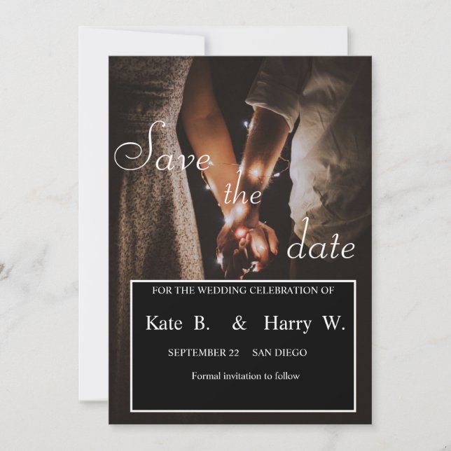 Convites Salve a data (Frente)