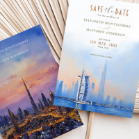 Salve a Data do Moderno Dubai Burj Al Arab Skyline