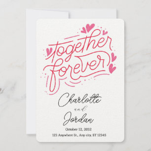 Convites Salve a Data: Nossa História de Amor Continua