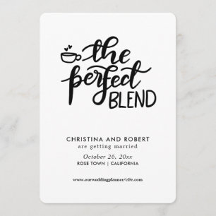 Convites Salve a Data   Perfect Blend Caligrafia Manual
