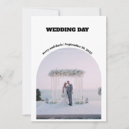 Convites Salve a Data Simples com Foto