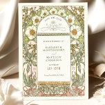 Convites Salve a data Vintage Art Nouveau de Mucha<br><div class="desc">Art Nouveau Vintage Salve os cartões de casamento de Alphonse Mucha em um design floral, romântico e caprichoso. Os florescimentos vitorianos complementam os tipos clássicos de arte deco fonts. Introduza as suas informações personalizadas e está concluído. Se você quiser alterar a design, clique no botão azul "Personalizar". Muito obrigado por...</div>