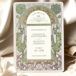 Convites Salve a data Vintage Art Nouveau por Mucha Convida<br><div class="desc">Art Nouveau Vintage Salve os cartões de casamento de Alphonse Mucha em um design floral, romântico e caprichoso. Os florescimentos vitorianos complementam os tipos clássicos de arte deco fonts. Introduza as suas informações personalizadas e está concluído. Se você quiser alterar a design, clique no botão azul "Personalizar". Muito obrigado por...</div>
