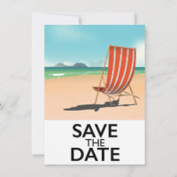 Salve a Data vintage Cadeira de Praia
