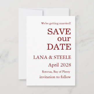 CONVITES SALVE NOSSOS DATOS CASAMENTO BRANCO SIMPLES MODERN