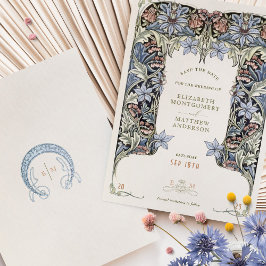 Convites Salve o casamento da herança vitoriana