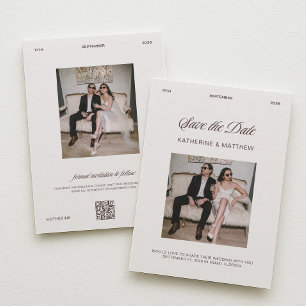 Convites Salve o Dia de Casamento Dinheiro Antigo Marrom