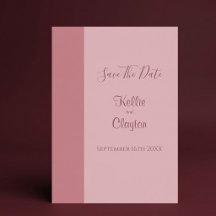 Salve o Dia Minimalista Moderno Blush