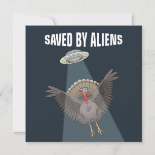 Convites Salvos pelos Alienígenas Antes do Dia de Ação de G