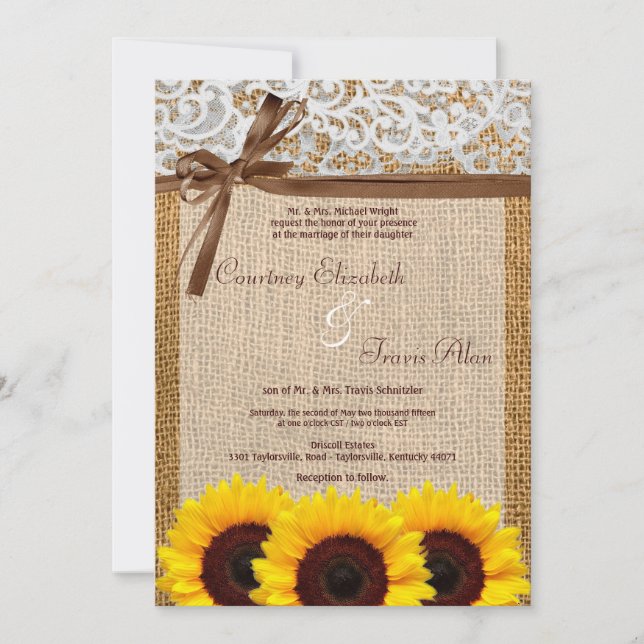 Convites SandraWright (Frente)