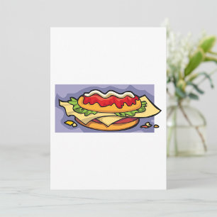 Convites Sanduíche Preenchido