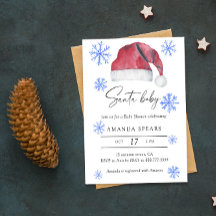 Santa Baby - Chás de bebê de inverno