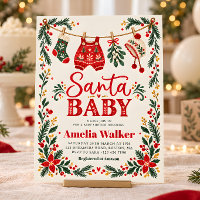Santa Baby Chás de Bebê de Natal Folclore